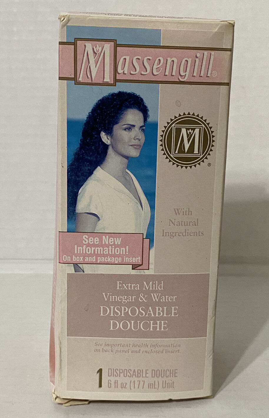 1 Massengill Douche Extra Mild Cleansing Vinegar & Water 1 Disposable