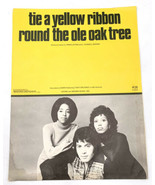 TIE A YELLOW RIBBON ROUND THE OLD OAK TREE-1972-Levine Brown Piano Vocal... - $9.90