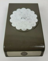 Stampin' Up Paper Punch Scalloped Circle Flower 2 3/8" - $24.75