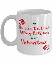 Nova Scotia Duck Tolling Retriever Mug Coffee Cup Valentines Day Mug, Dog Mom Va - $19.75
