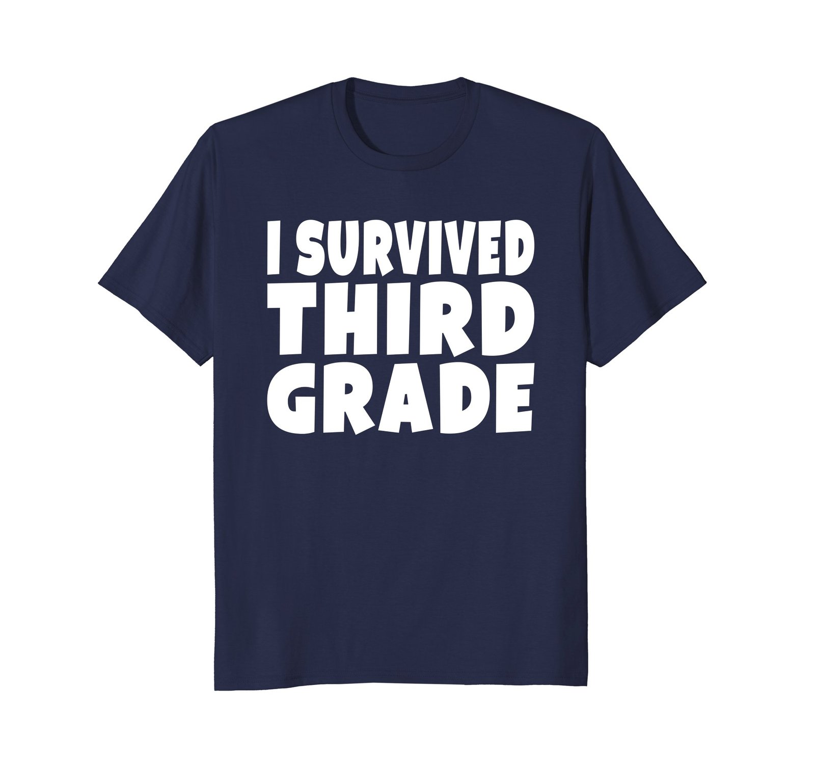 Funny Shirts - I Survived Third Grade Elementary 3rd Grade T-Shirt Men