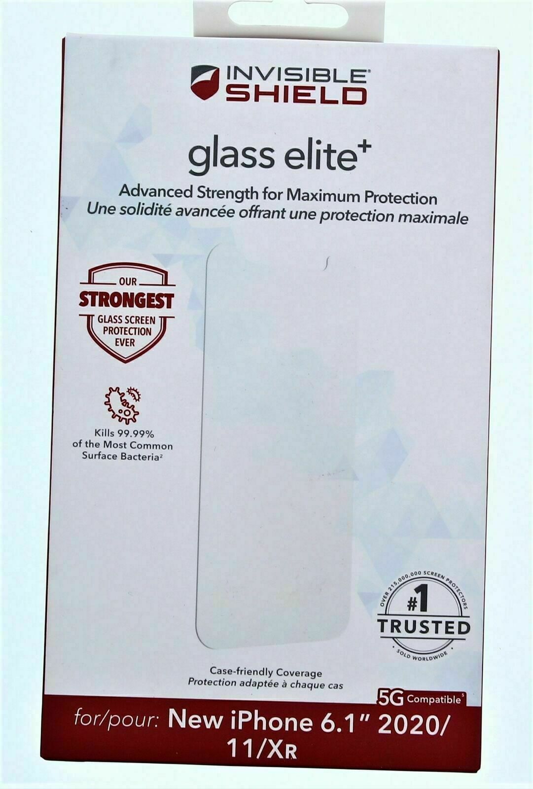 Primary image for INVISIBLE SHIELD Glass Elite⁺ Screen Protection for New iPhone 6.1" 2020/11/Xʀ