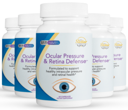 5 Pack Ocular Pressure &amp; Retina Defense, intraocular health-60 Capsules x5 - $153.44