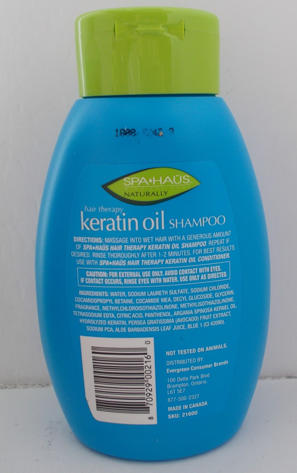 Spa Haus Keratin Oil Shampoo