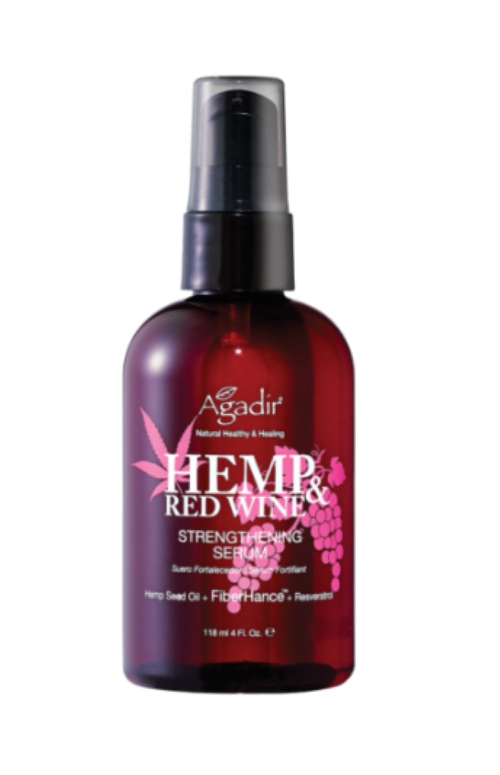 Agadir Hemp & Red Wine Strengthening Serum, 4 fl oz Agadir