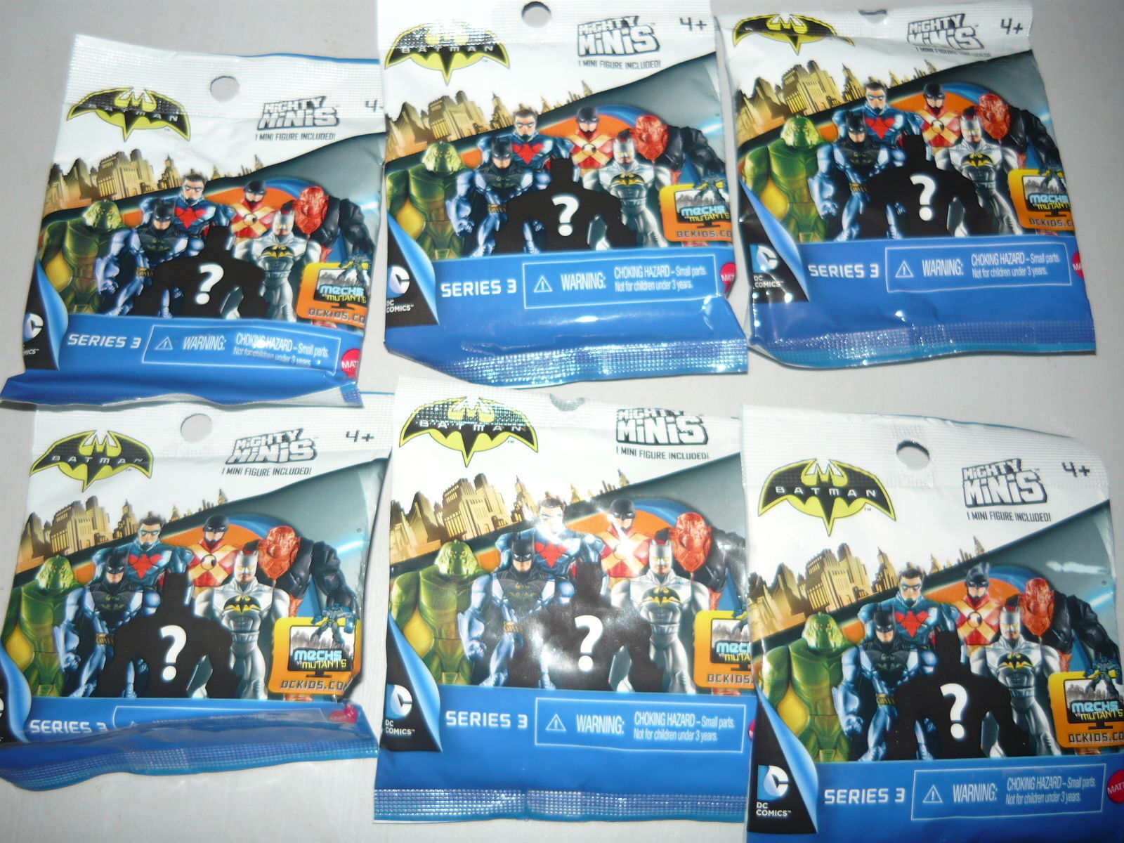 DC BATMAN UNLIMITED MIGHTY MINIS Series 2 COMPLETE SET Of 6 Figures