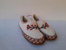 NEW ALBANIAN HANDCRAFT WOOL BOOTEES SLIPPERS SHOES SOCKS-LEATHER-PAPUCE-nr.35-44 