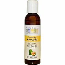NEW Aura Cacia Natural Skin Care Oil Comforting Avocado 4 fl oz - $12.12
