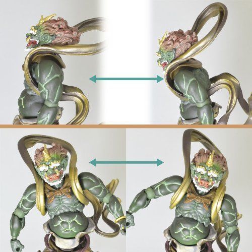 NEW Revoltech TAKEYA BUDDHIST STATUE COLLECTION No.009 FUJIN Figure KAIYODO F//S