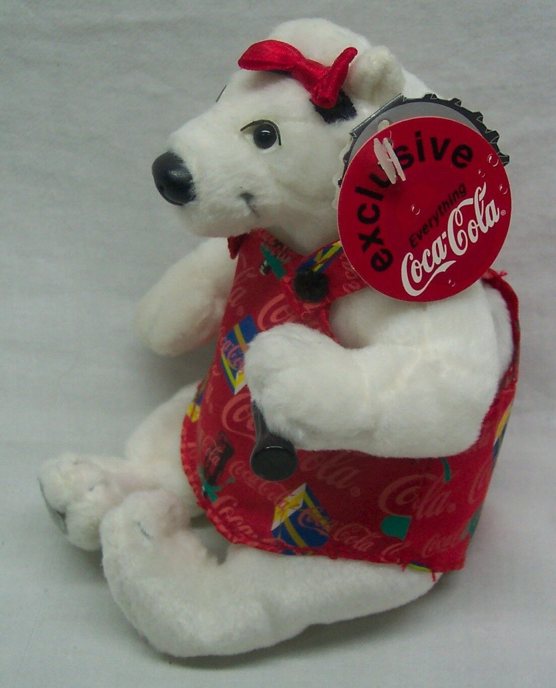 coke bear plush