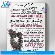 Canvas Gift For Son - Hanging Art For Bedroom - $49.99