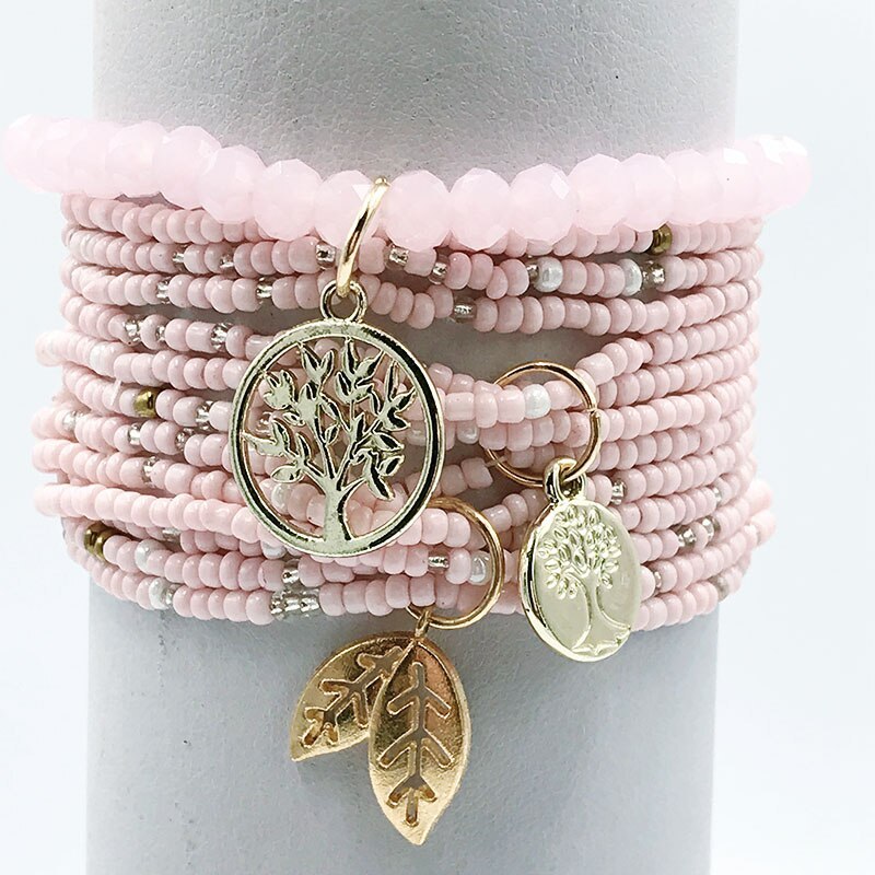 7pcs/set New Boho Jewelry Tree of life Bracelets & Bangles for Women Korean good