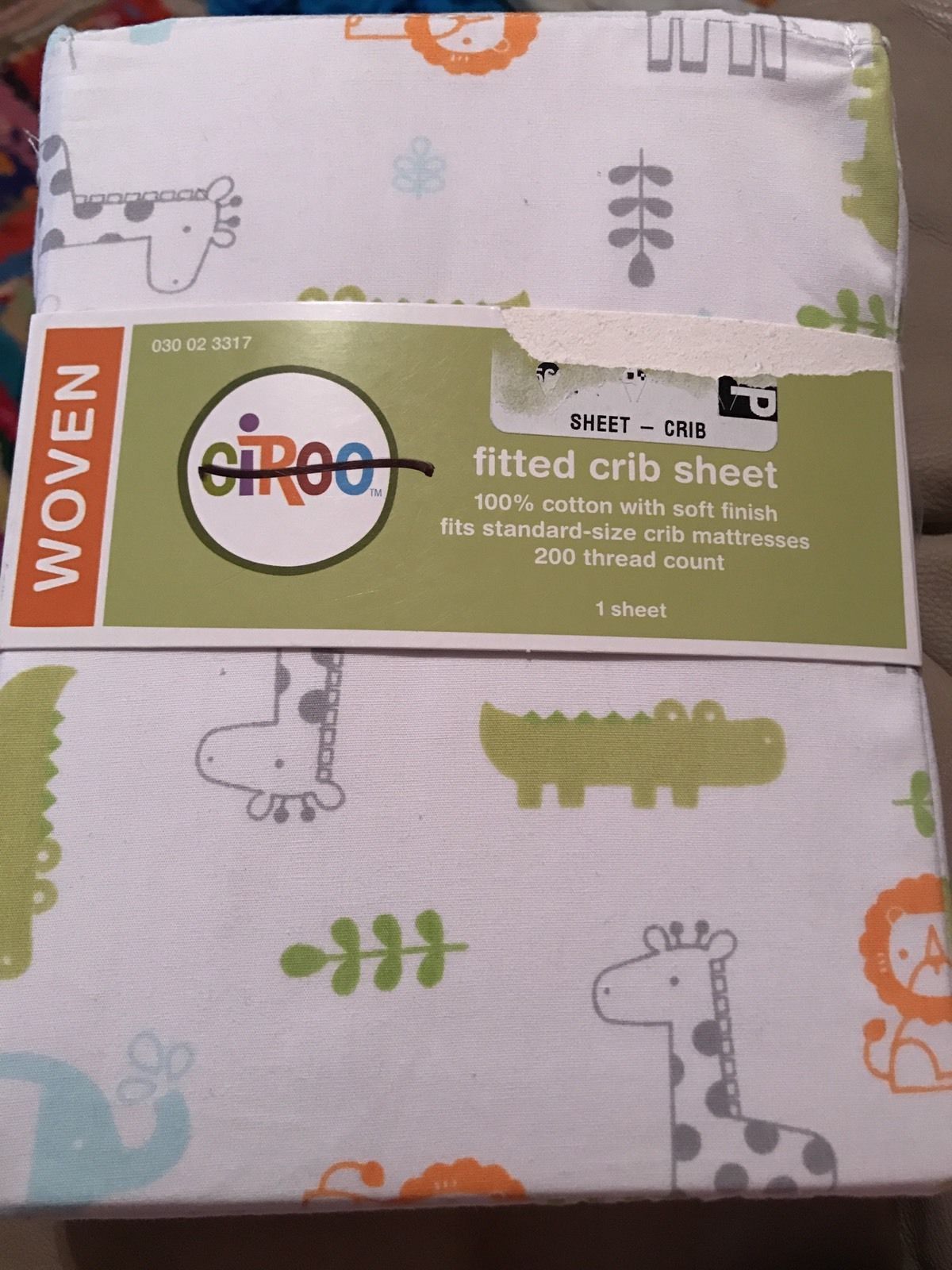 circo fitted crib sheet