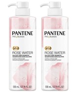 (2 Ct) Pantene Pro V Blends Rose Water Sulfate Free Moisture Shampoo 17.... - $29.69