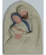 Willow Tree The Holy Family A Child is Born Wall Plaque 2002 Susan Lordi... - $10.39
