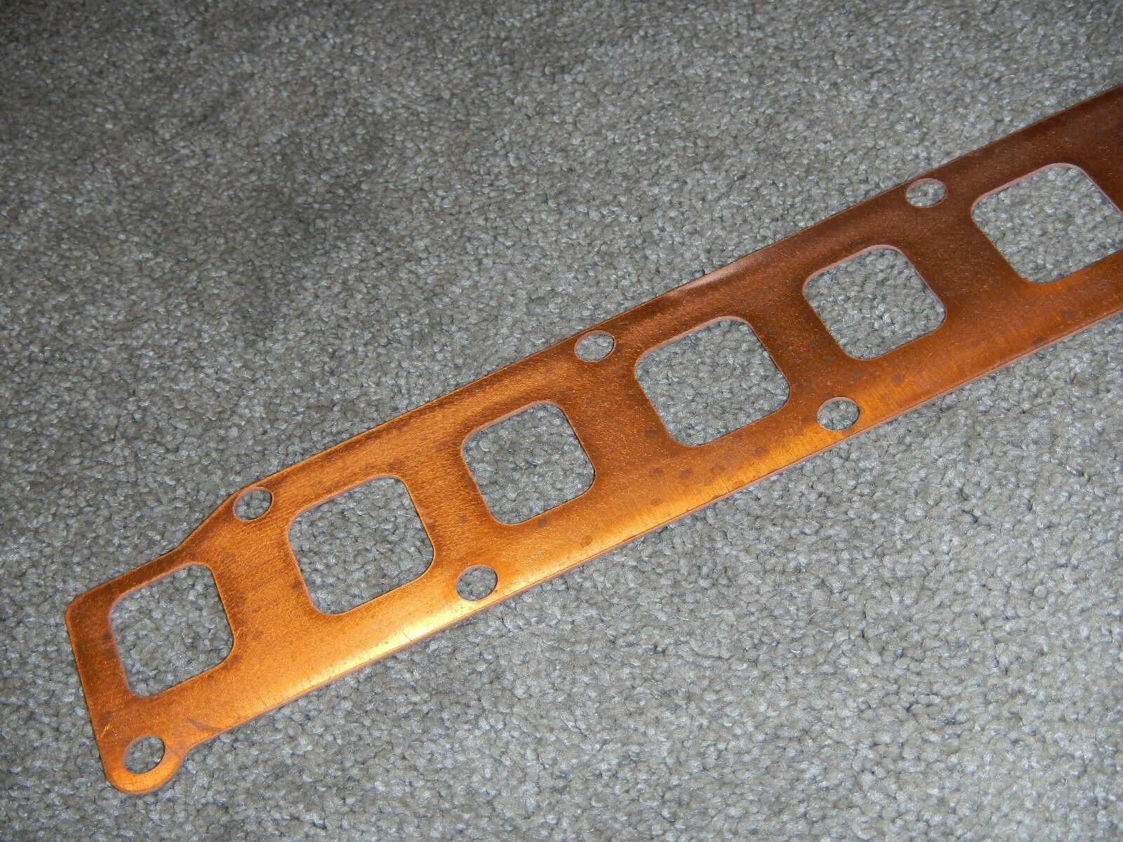 Upgrade Racing TURBO /6 COPPER INTAKE EXHAUST GASKET 225 SLANT SIX 3.7