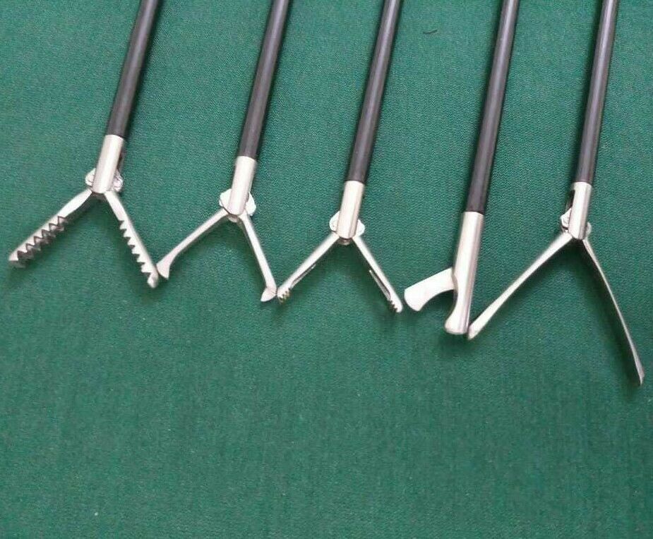 Laparoscopic Tenaculum Atraumatic Grasper Inserts Forceps Allis Clamp