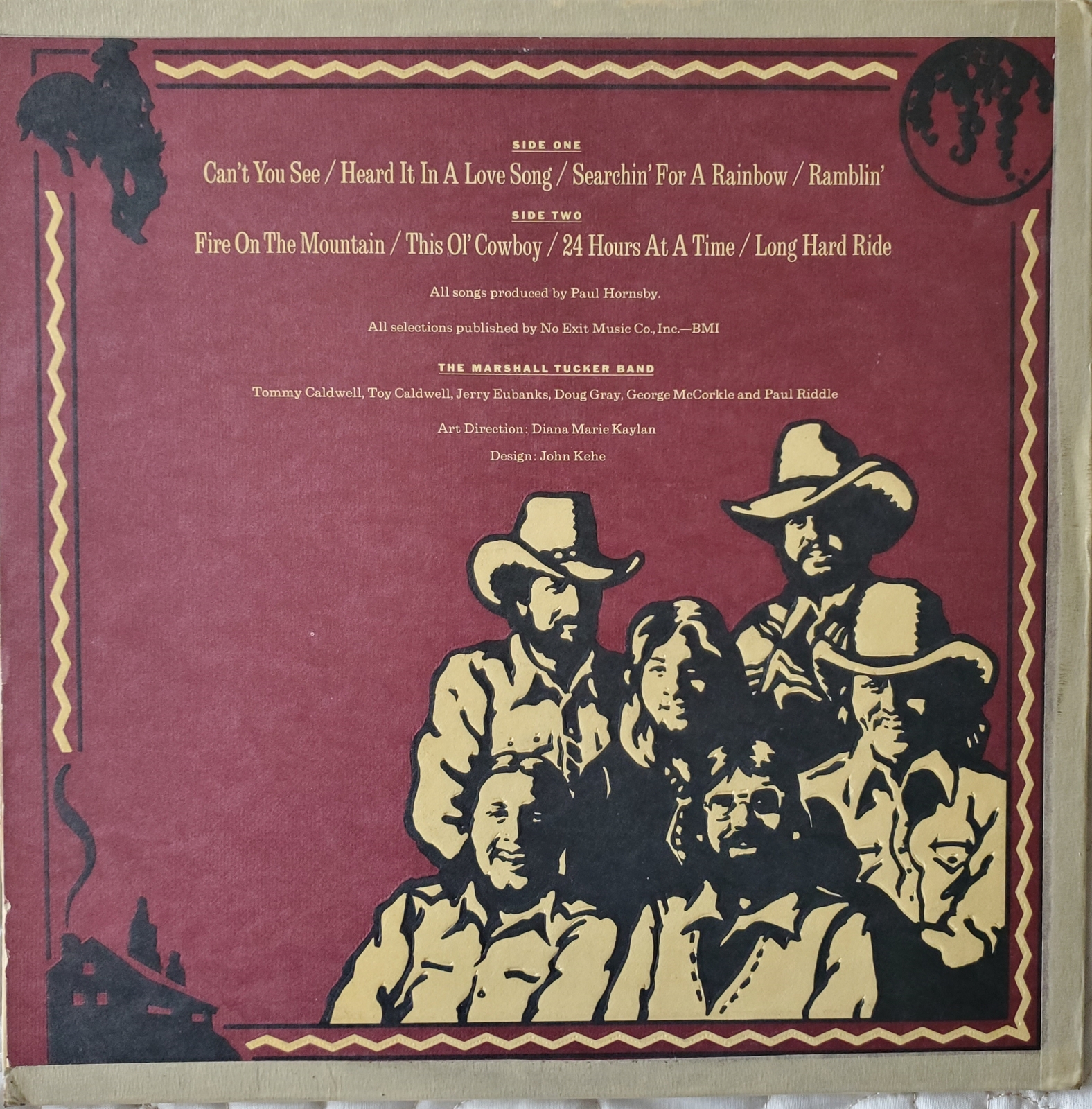 The Marshall Tucker Band - Greatest Hits (LP, Comp, Ter) - Records