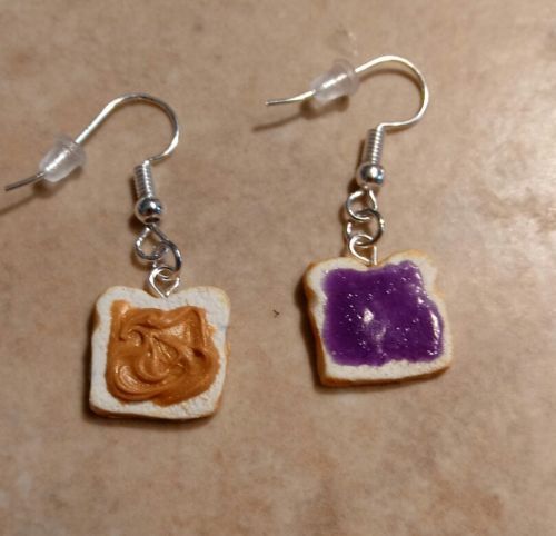 Cute Peanut Butter And Jelly Silver Wire And 50 Similar Items