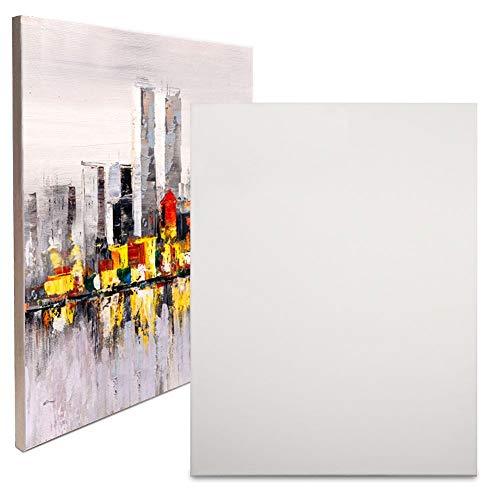 Stretched Painting Canvas Boards 16x24 Inch, Large Blank Art Canvases
