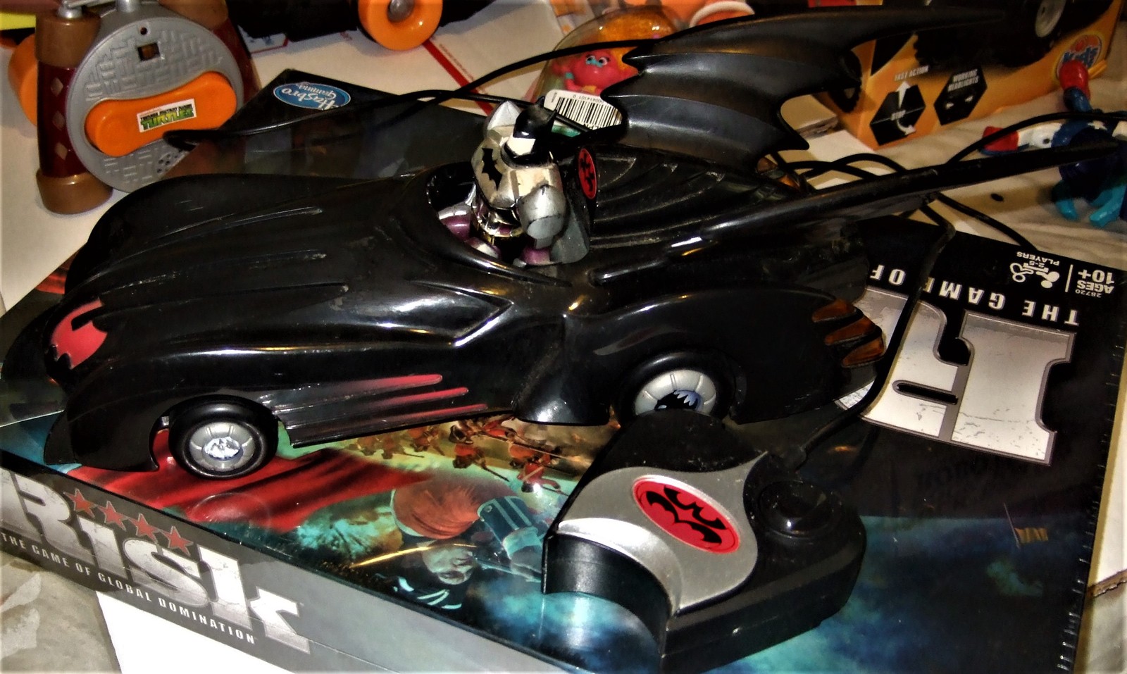 Batman & Robin 1997 Radio Control Batmobile Car & Batman (RARE) Cars