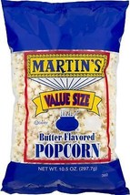 Martin&#39;s Butter Flavored Popcorn 10.5 oz. Value Size Bag (4 Bags) - $33.61