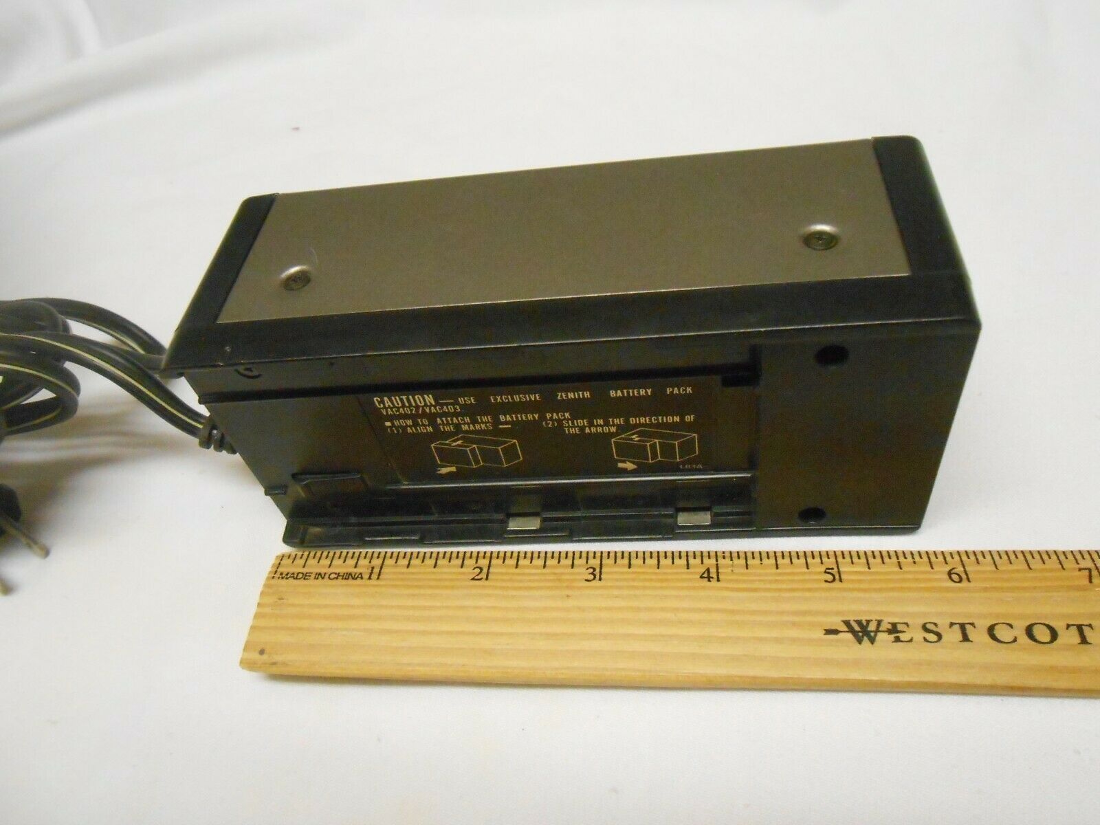 Zenith Vac 402/403 Camcorder Battery Charger and 50 similar items