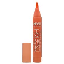 NYC Smooch Proof 16H Lip Stain - 504 Orange On The Go - $11.75
