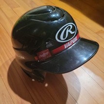 Rawlings VAPOR Batting Helmet Black  Size 6.5 - 7.5  NOCSAE  NEW - $16.93