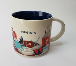 Starbucks Coffee Virginia Mug Cup You Are Here Collection 2015 14 fl oz ... - $29.65