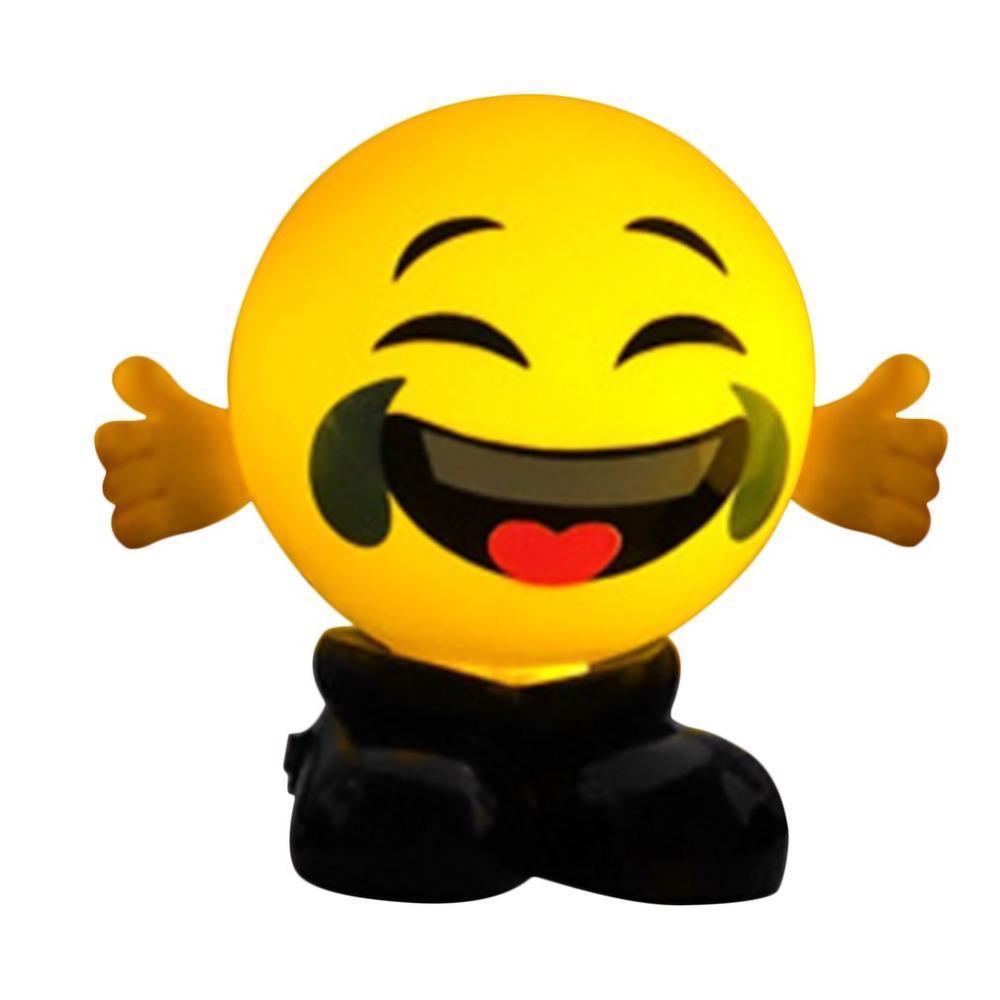 Emoji Small Night Light Smile Emoticon Lamp 3D Version USB Charge Lamp