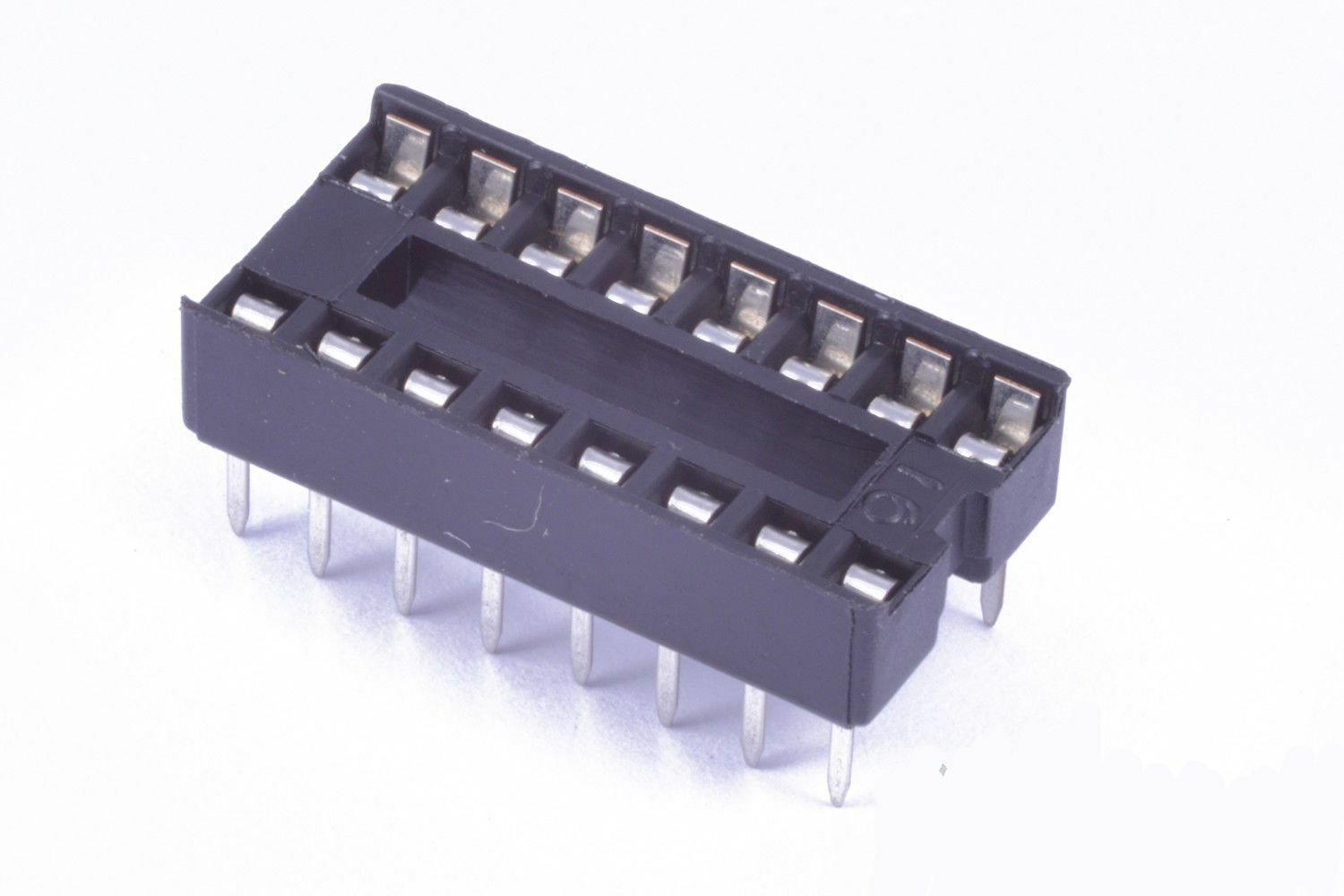 50 Pcs X Ic Sockets Low Profile Dip 16 Pins 0 5/16in 0.3  Socket Holder