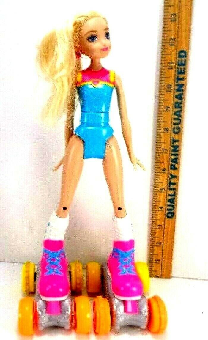 barbie remote control roller skating doll