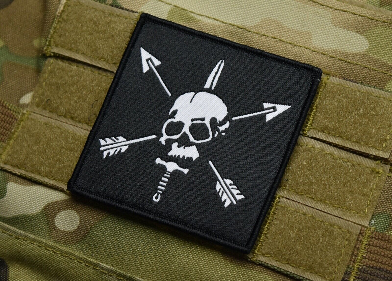 Special Forces Woven Patch & Sticker Set SFARTAETC Nous Defions CIF ...