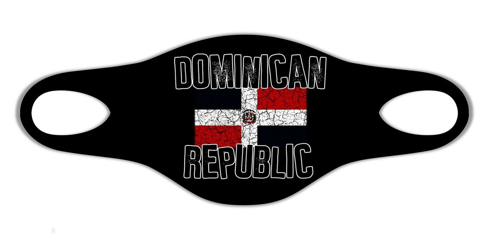 Dominican Republic Flag Face Mask Protective Washable Reusable Unisex Breathable