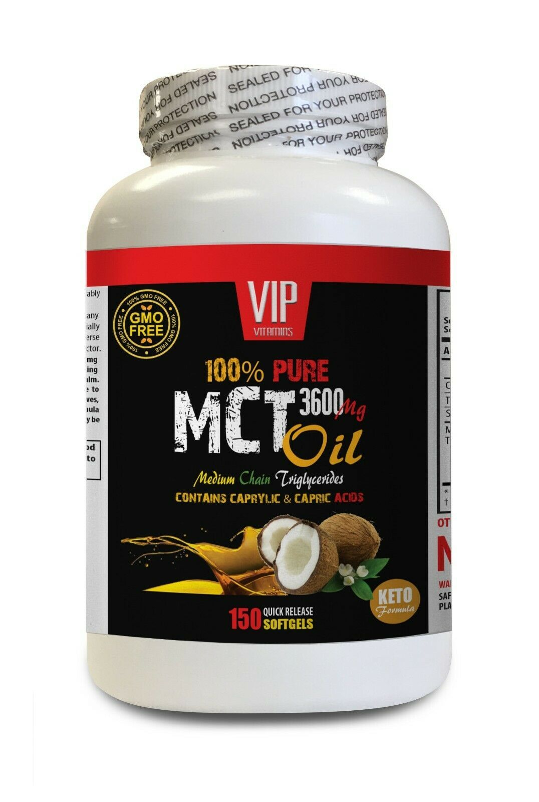 digestion & colon cleanse MCT OIL coconut coconut oil 1B Sports Diet & Weight Loss