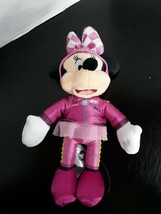 Walt Disney Minnie Mouse in Auto Racing Suit Plush - $9.28