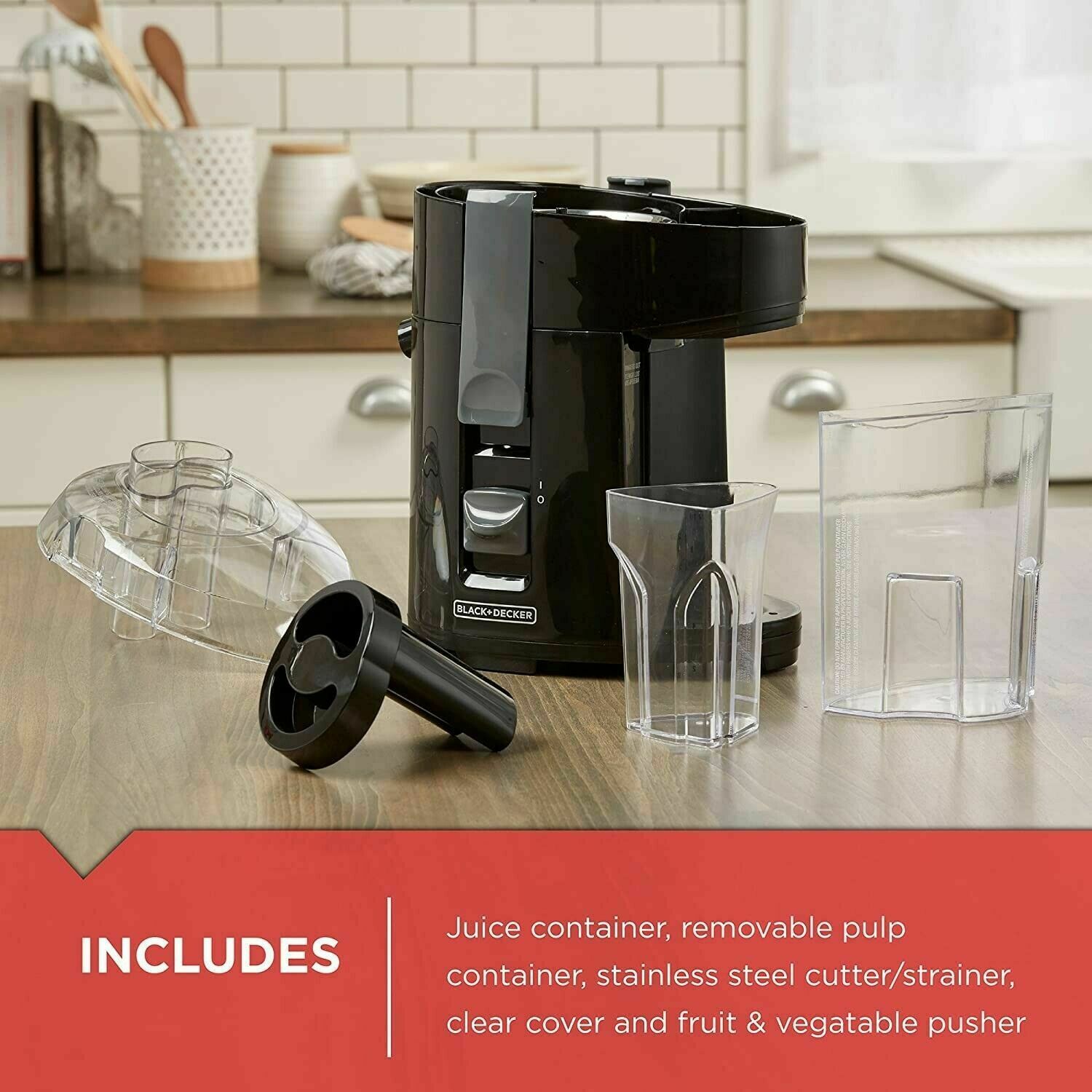 Extractor Juice Black Decker Fruit Vegetable Juicer Electric Machine