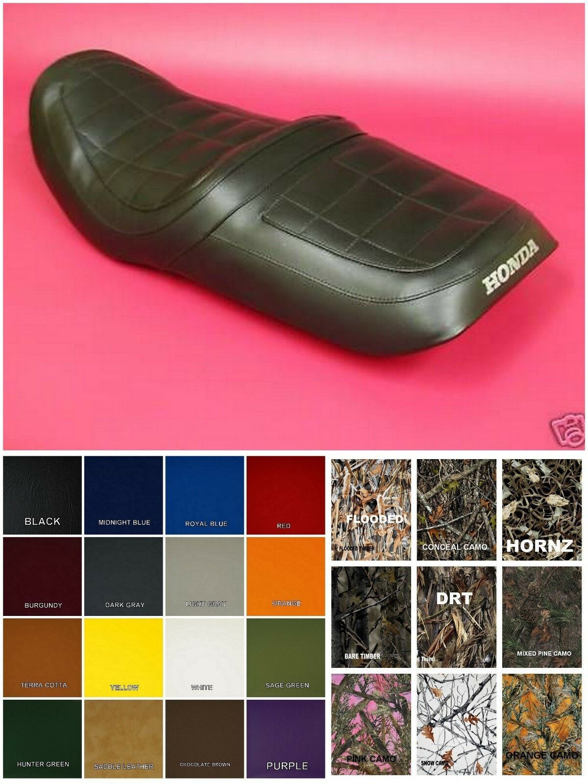 HONDA CB650 Nighthawk Seat Cover 1982 CB650SC NIGHT HAWK ...