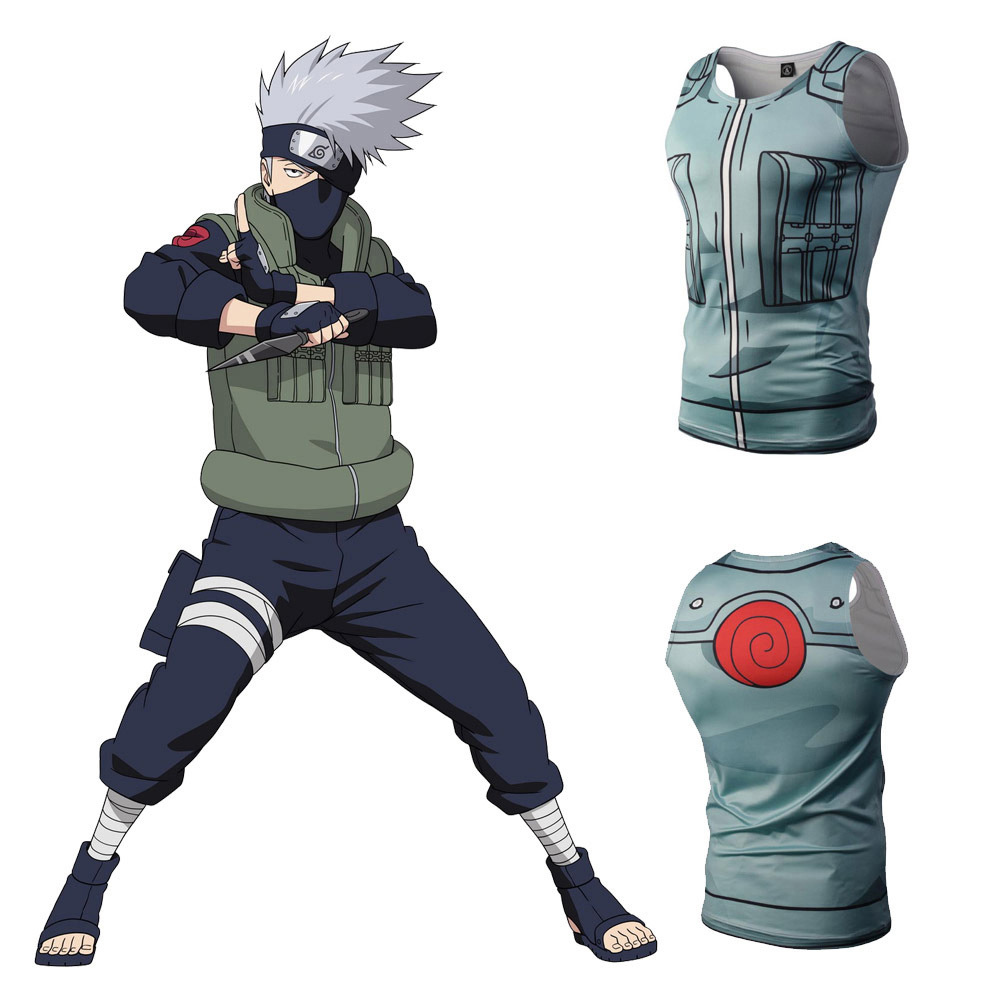 kakashi sleeveless shirt