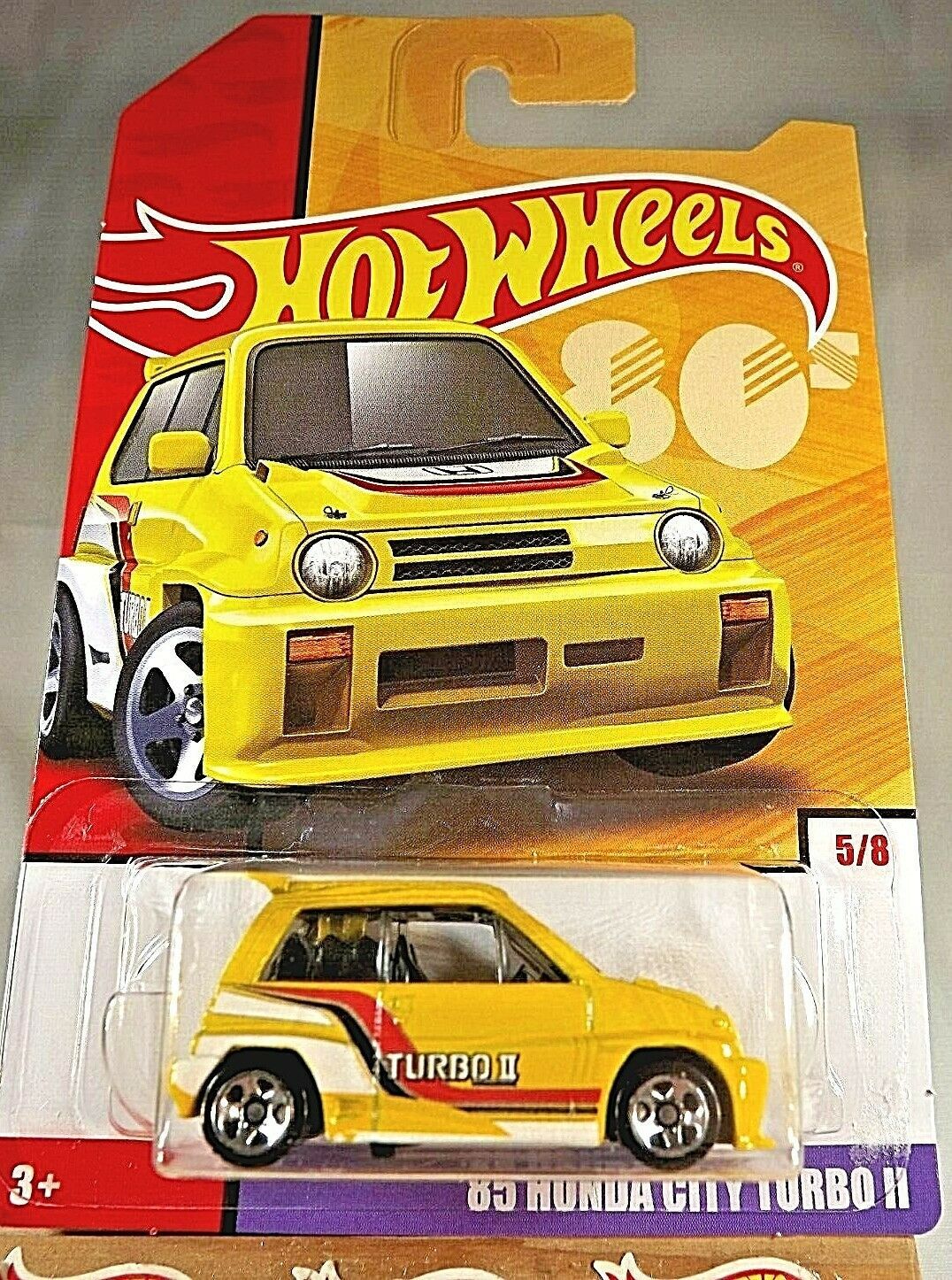 2019 Hot Wheels 5/8 Target Decades Throwback 85 HONDA CITY TURBO II ...