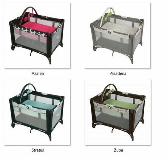 Pack 'n Play On the Go Travel Playard at Home Visiting Grandmas, Aunts, Friends