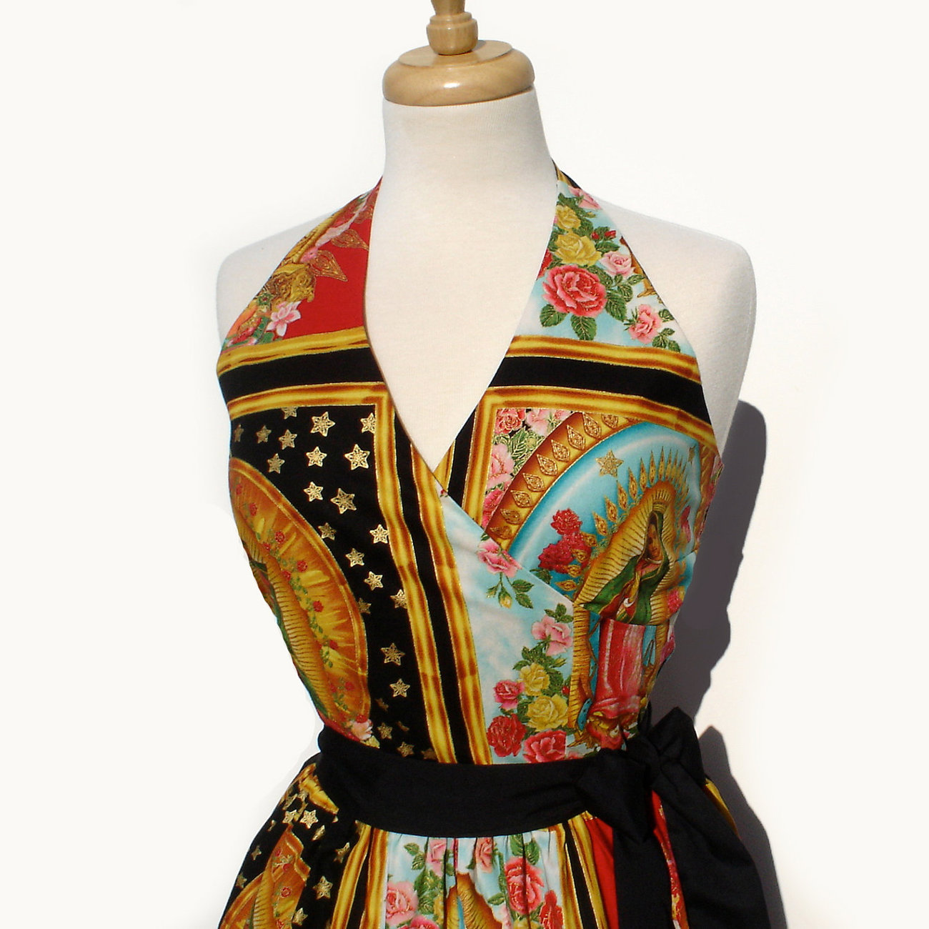 halter mexican dress