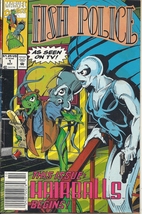 (CB-6} 1992 Marvel Comic Book: Fish Police #1 - $2.00