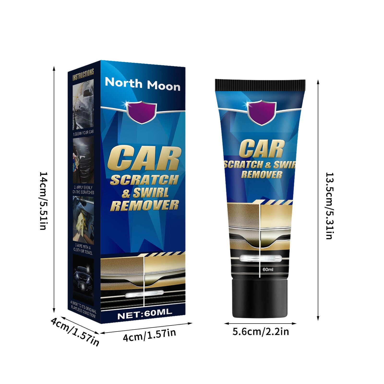 Car Paint Scratches Remover Kit Car and similar items