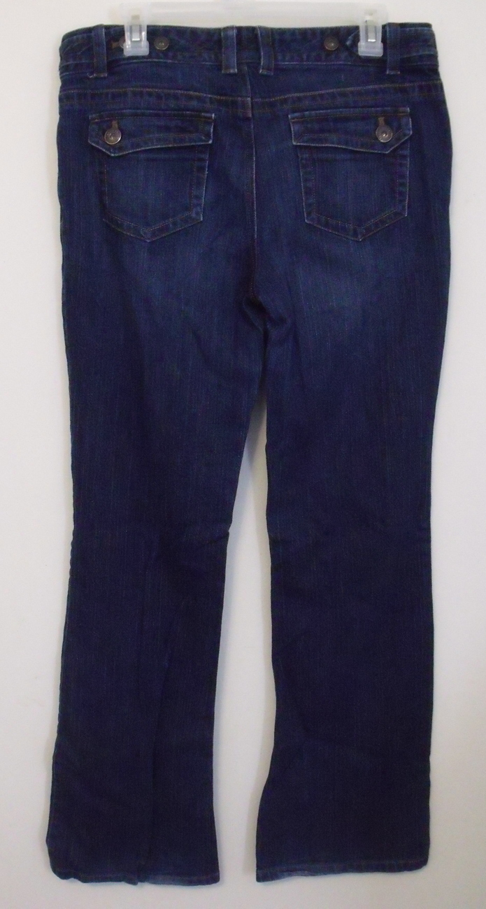 Womens Eddie Bauer Denim Blue Jeans Size 12 Tall - Women's Clothing