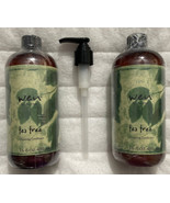 2 Wen Tea Tree Cleansing Conditioners 16oz Each With Pump Chaz Dean New ... - $59.38