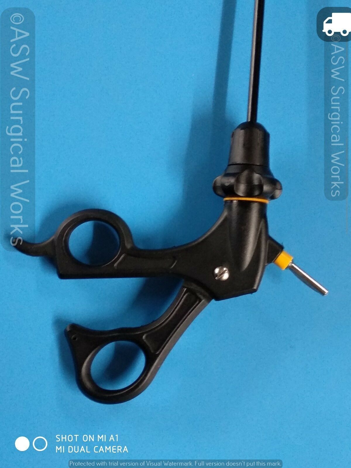 5 mm Laparoscopic Maryland Dissector Flat Long Jaw Curved Forceps