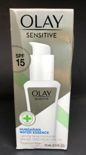 olay sensitive calming facial moisturizer spf 15
