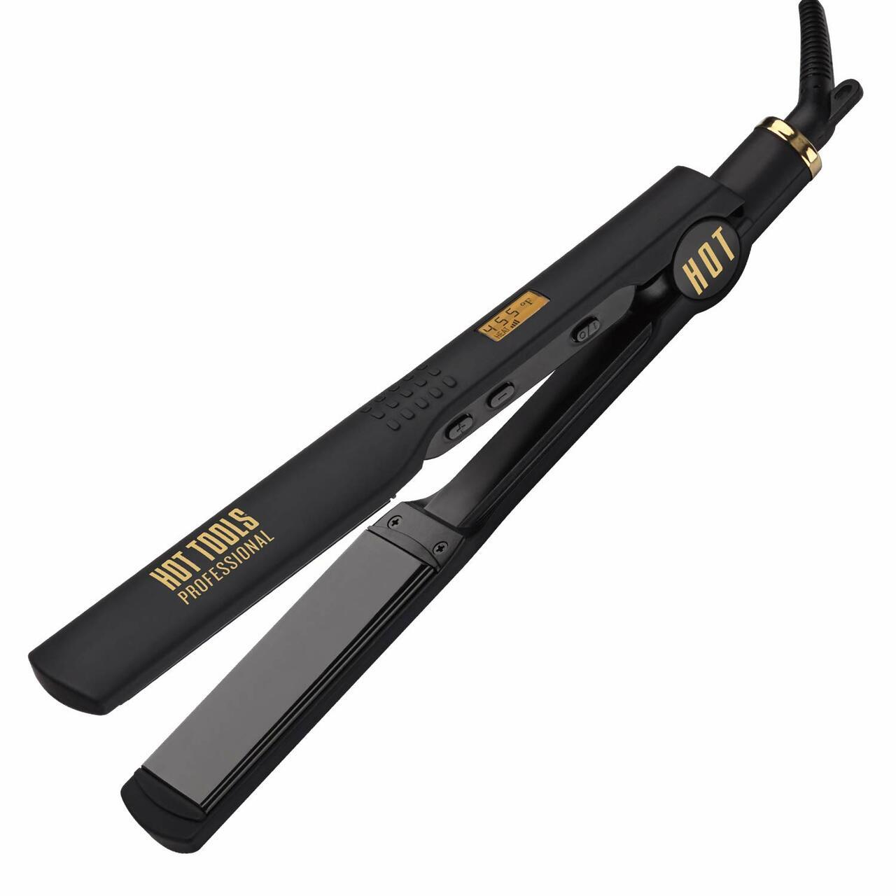 Hot Tools Black Gold 1.25 Digital Salon Flat Iron